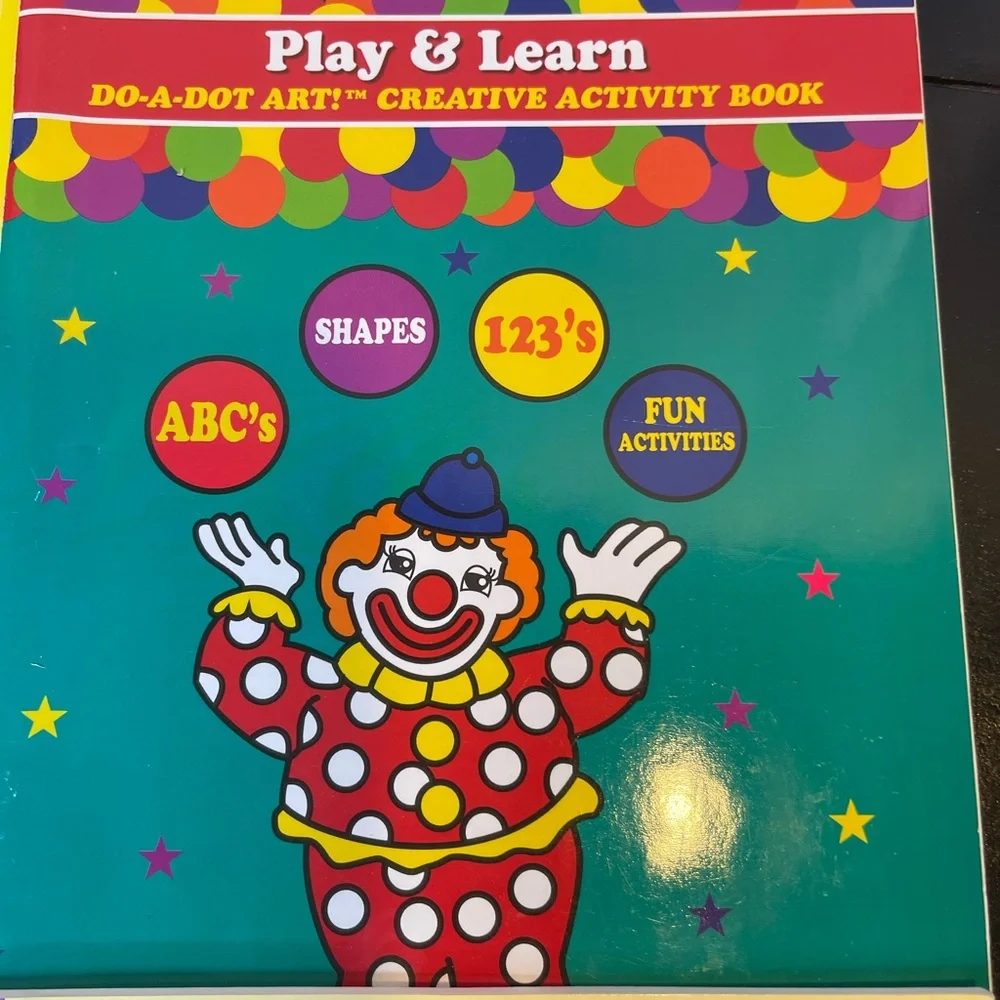 Educational Activity Book Set for Kids